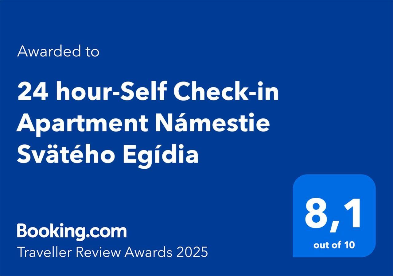 24 Hour-Self Check-In Apartment Namestie Svaeteho Egidia Poprad Bagian luar foto